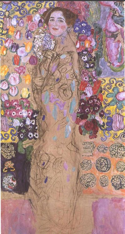 Portrait of Maria Munk by Gustav Klimt